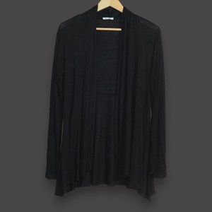 PROSPECT Women's Sz M Lightweight Black CARDIGAN EXCELLENT CONDITION